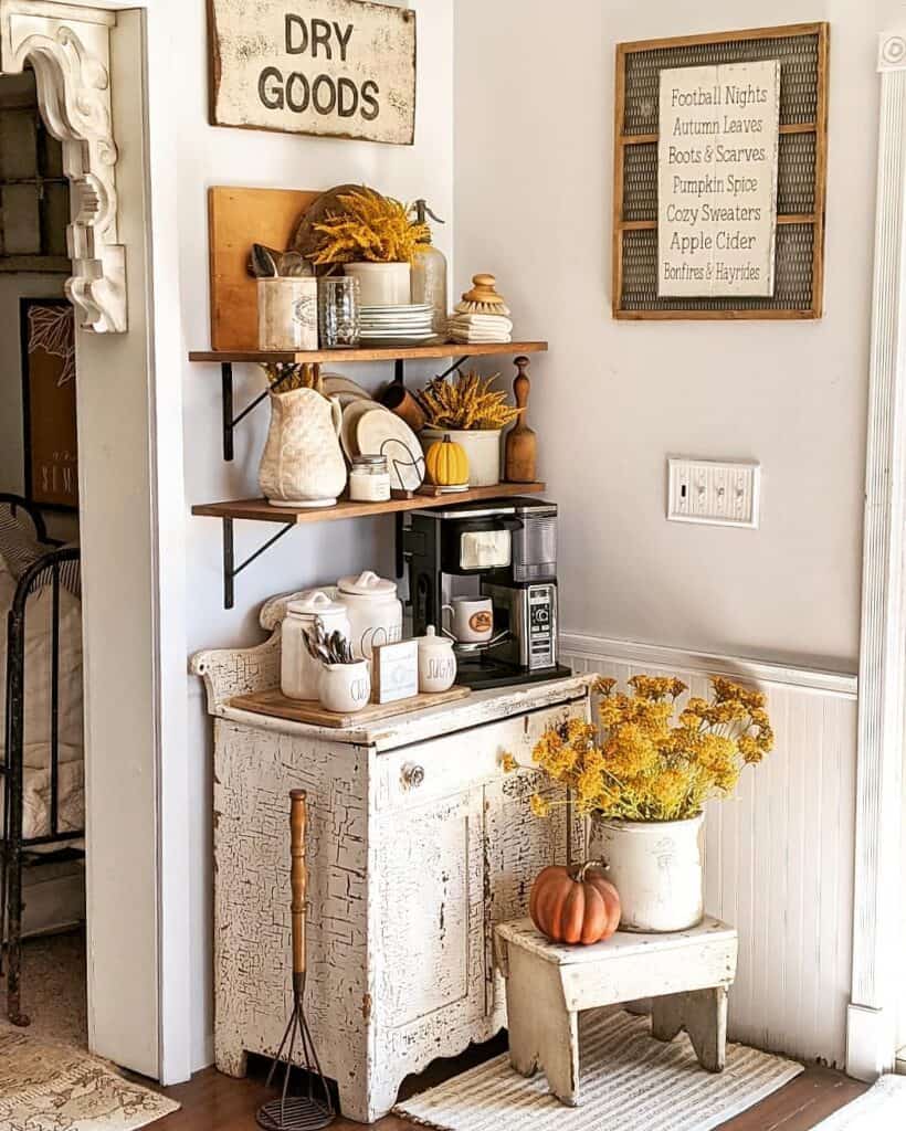 23 Fabulous Corner Coffee Bar Ideas to Wake You Up