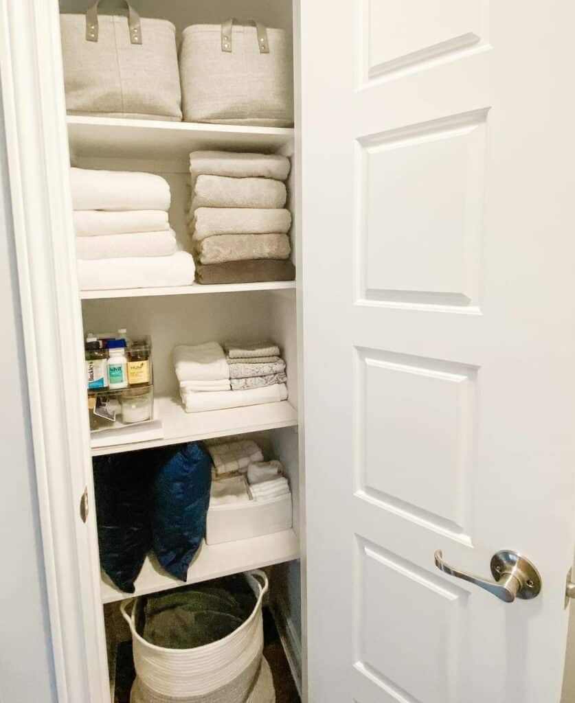 12 Bathroom Closet Ideas For A Clutter-Free Space