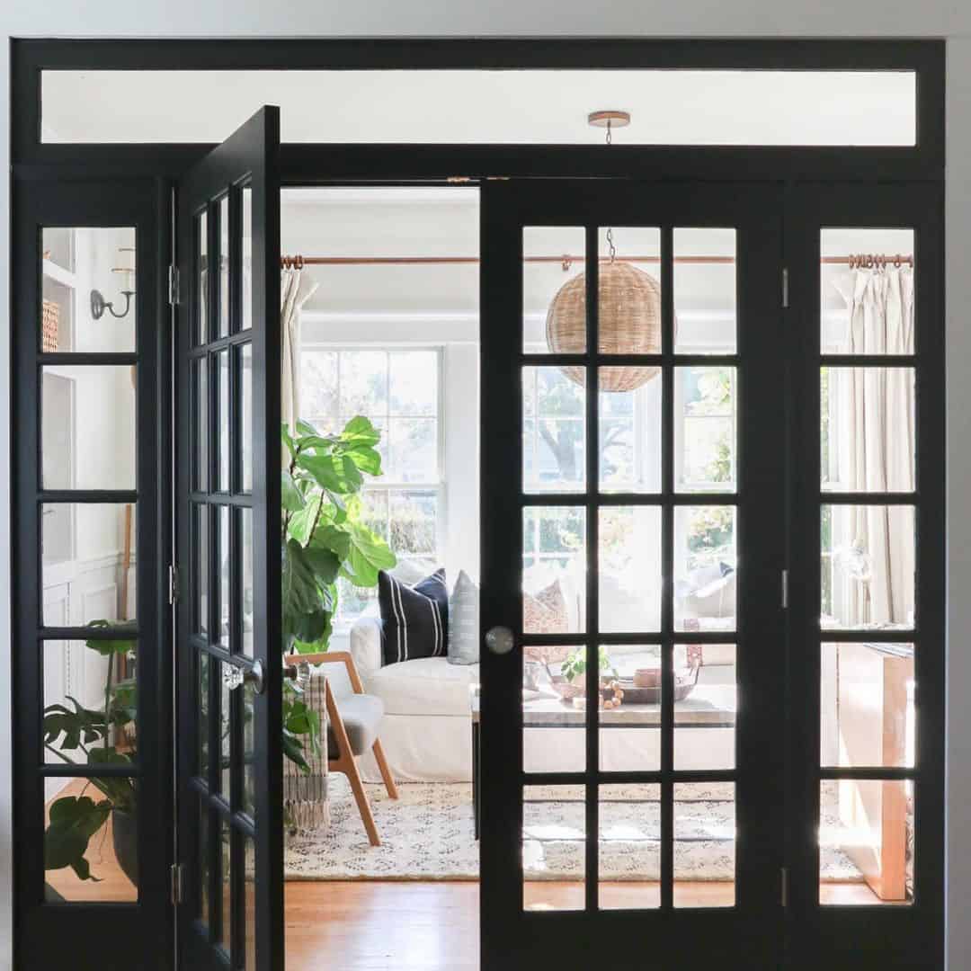 16 Design Ideas for Living Room with French Doors — free download