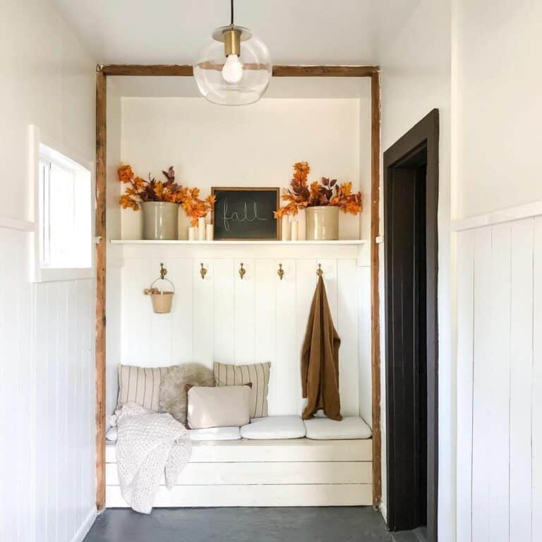 27. Warm Rustic Charm Meets Practical Functionality