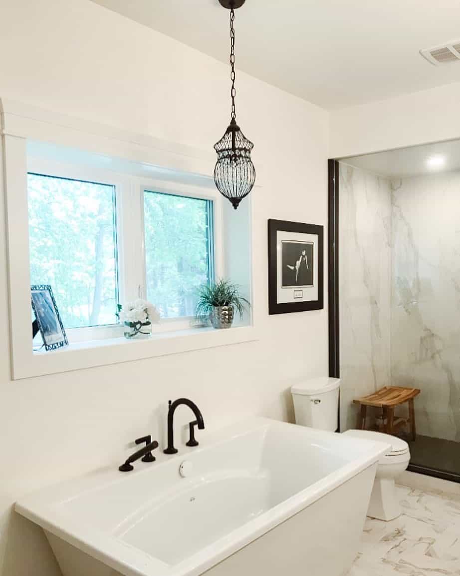 Image showcasing 23 Marble Shower Ideas For a Luxury Bathroom Oasis