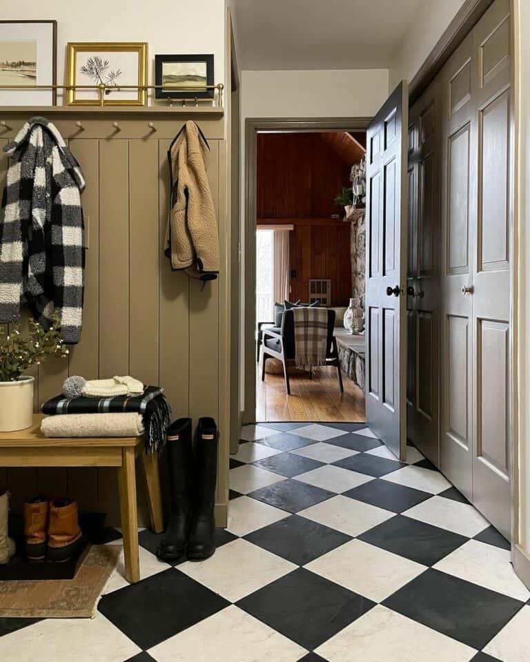 26. Rustic Charm Meets Modern Functionality