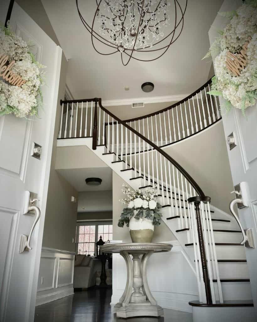 30 Stunning Modern Farmhouse Staircase Ideas