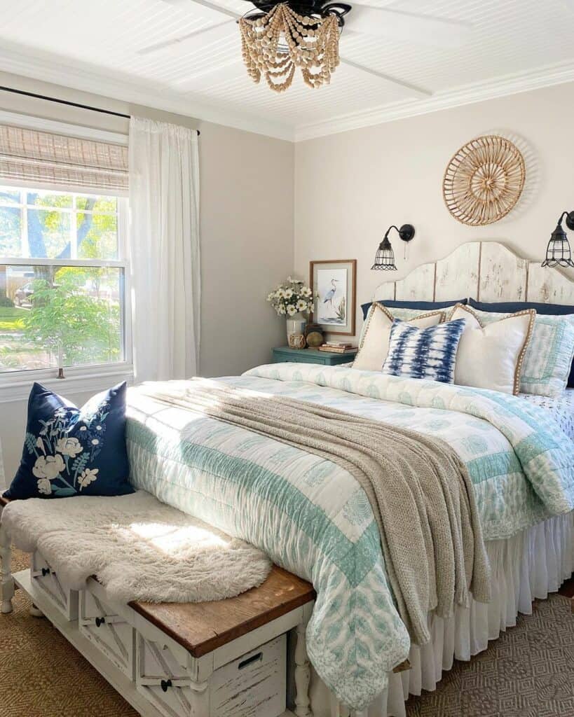 26 Coastal Farmhouse Bedrooms to Inspire a Beachy Refresh