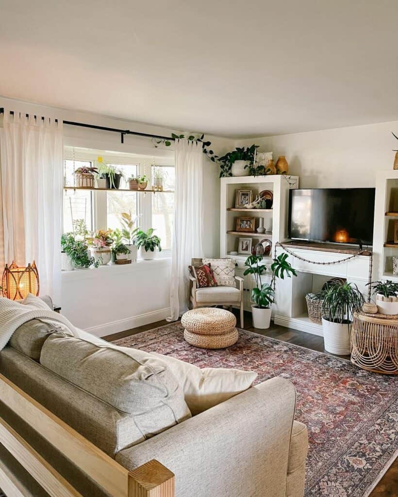 Modern Living Room Entertainment Wall Ideas