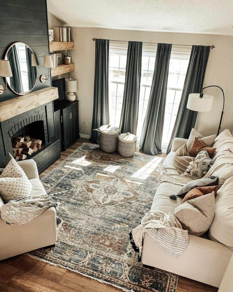 30 Unique Drapes for Living Room Ideas for a Finishing Touch