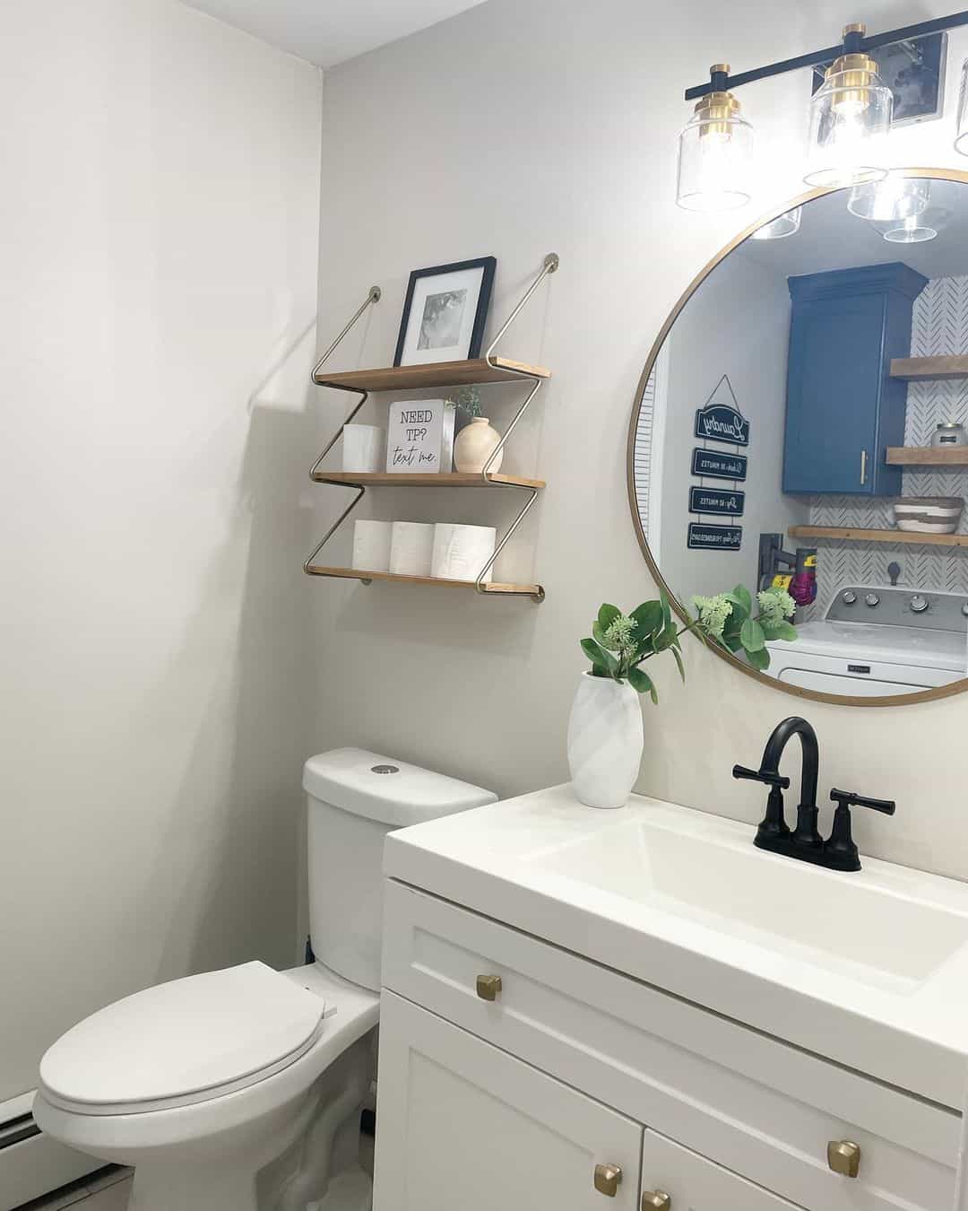 30 Stunning Half Bathroom Décor Ideas To Try Today