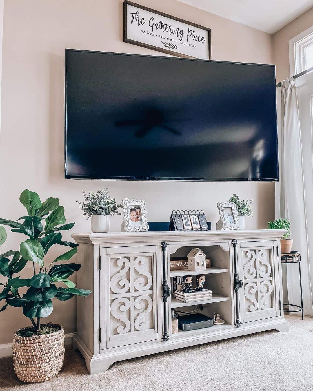 23 Ways to Update your Home with a Farmhouse Entertainment Center