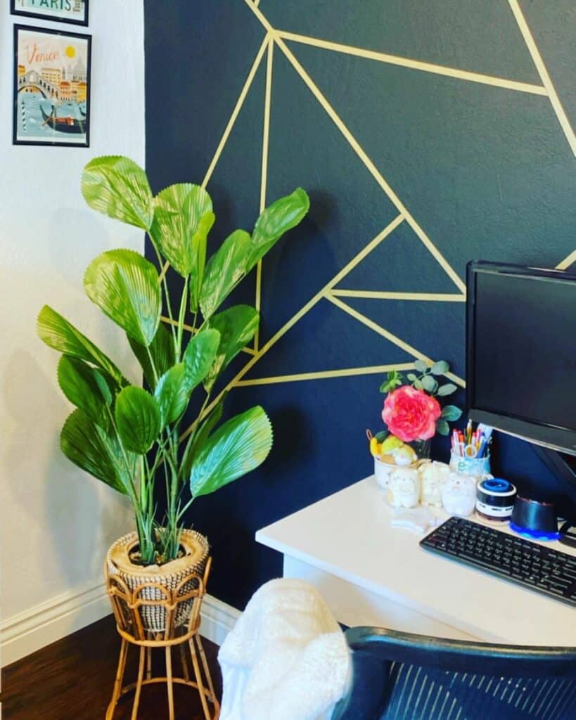 A closer look at Modern Angular Accent Wall