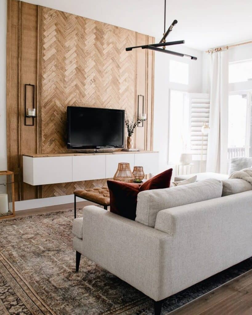 23 TV Accent Wall Ideas to Elevate Your Living Room
