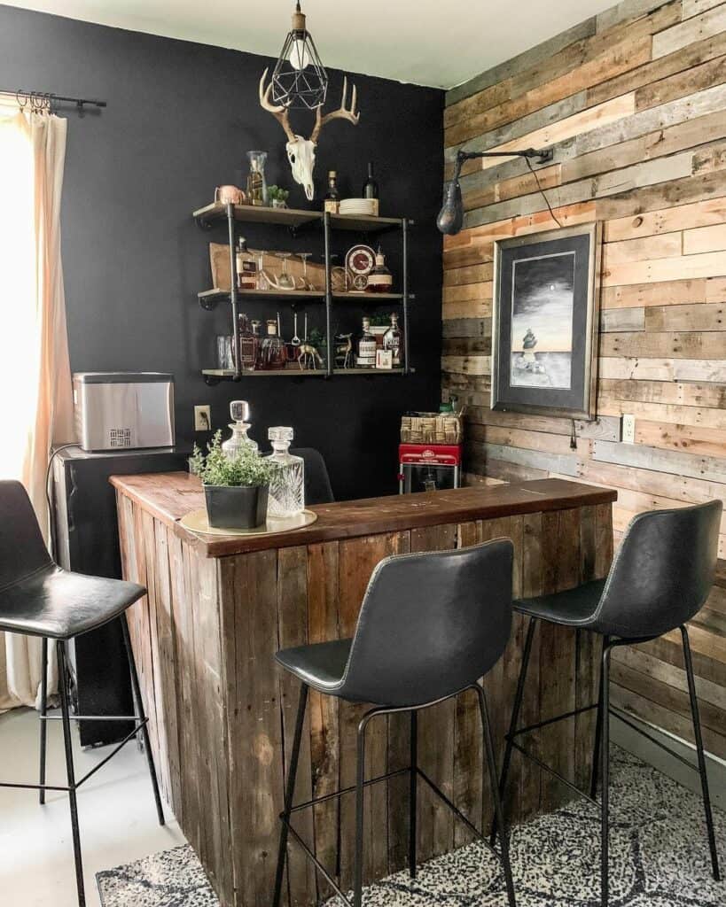 25 Stunning Rooms Containing Creative Wall Designs With Wood