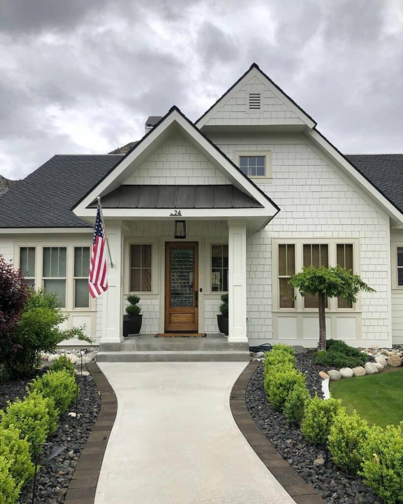 24 Concrete Front Steps Design Ideas for Maximum Curb Appeal