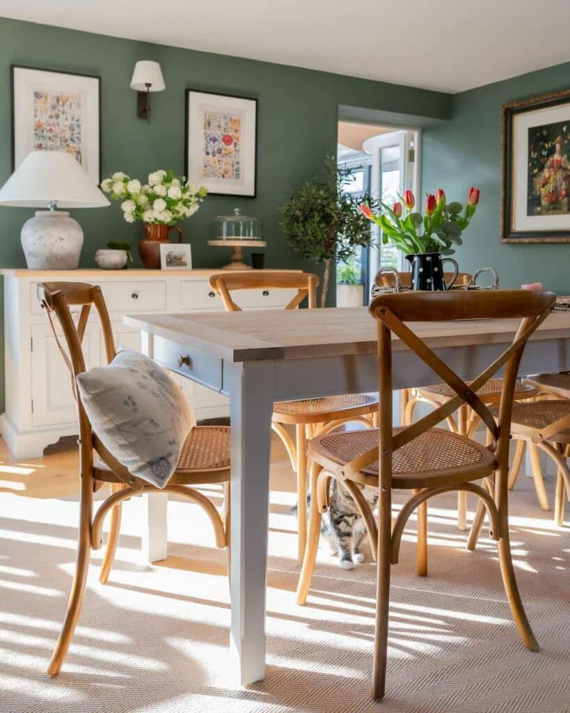 21 Gorgeous Green Dining Room Ideas You’ll Adore