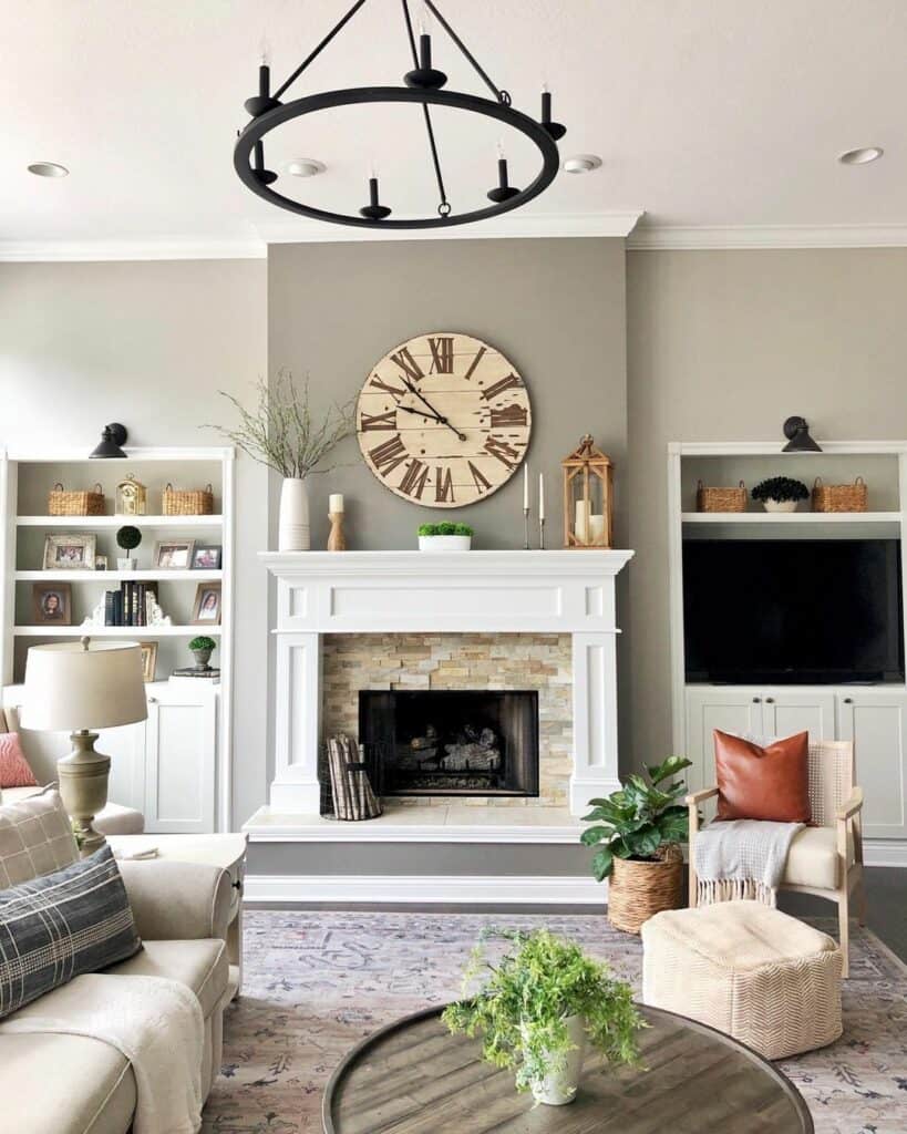 24 Stunning Gray Living Room Accent Walls for Any Design