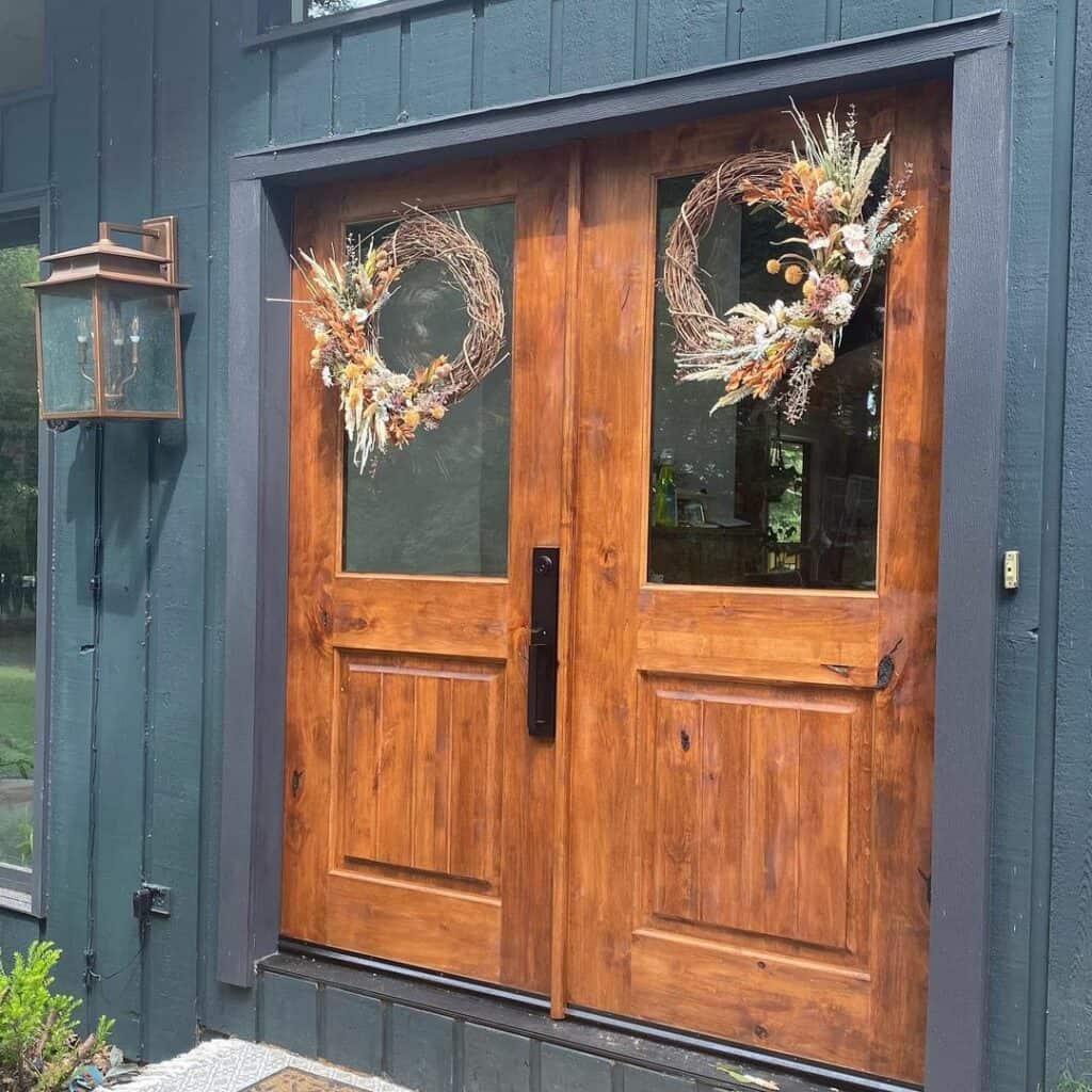 21 Double Front Door Décor Ideas for Twice the Fun